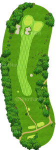 No.18のコースレイアウト