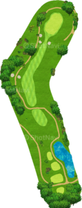 No.8のコースレイアウト