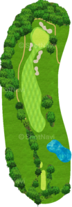 No.14のコースレイアウト