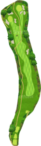 No.13のコースレイアウト