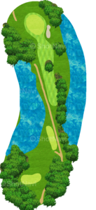 No.14のコースレイアウト