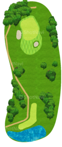 No.14のコースレイアウト