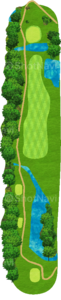 No.15のコースレイアウト