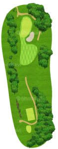 No.18のコースレイアウト