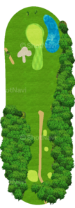 No.8のコースレイアウト