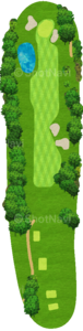 No.14のコースレイアウト