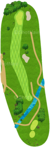 No.1のコースレイアウト