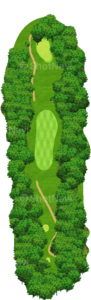 No.15のコースレイアウト