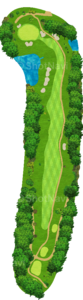 No.18のコースレイアウト