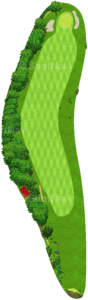 No.16のコースレイアウト