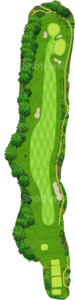 No.10のコースレイアウト