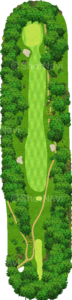 No.15のコースレイアウト