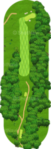 No.14のコースレイアウト