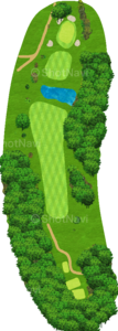 No.9のコースレイアウト