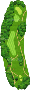 No.13のコースレイアウト