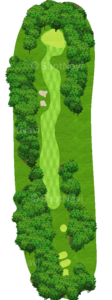 No.14のコースレイアウト