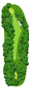 No.15のコースレイアウト