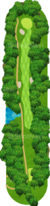 No.10のコースレイアウト