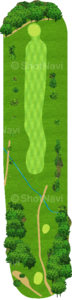 No.1のコースレイアウト