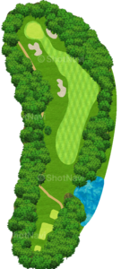 No.1のコースレイアウト