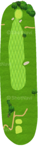No.1のコースレイアウト
