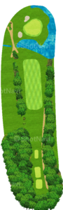 No.15のコースレイアウト