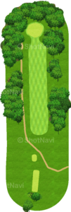 No.1のコースレイアウト