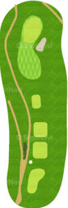 No.1のコースレイアウト