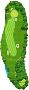No.14のコースレイアウト
