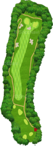 No.14のコースレイアウト