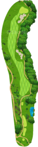 No.14のコースレイアウト