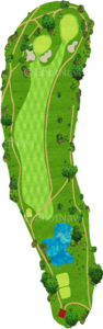 No.15のコースレイアウト
