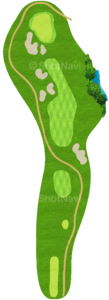 No.8のコースレイアウト