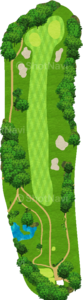 No.13のコースレイアウト