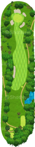 No.8のコースレイアウト