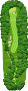 No.9のコースレイアウト