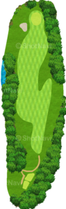 No.14のコースレイアウト