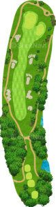 No.18のコースレイアウト