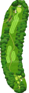 No.1のコースレイアウト