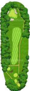No.9のコースレイアウト
