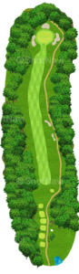 No.14のコースレイアウト