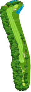 No.8のコースレイアウト