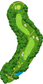 No.9のコースレイアウト