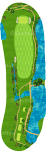 No.15のコースレイアウト