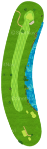 No.9のコースレイアウト