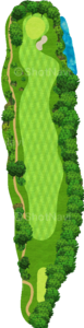 No.1のコースレイアウト