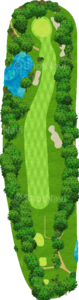 No.9のコースレイアウト