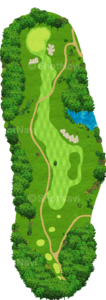 No.18のコースレイアウト