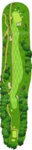 No.9のコースレイアウト