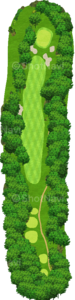 No.9のコースレイアウト